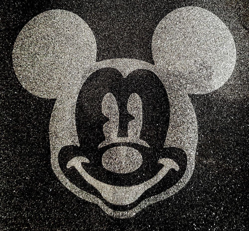 Mickey Mouse #2 Glitter Iron On