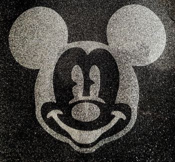 Mickey Mouse #2 Glitter Iron On