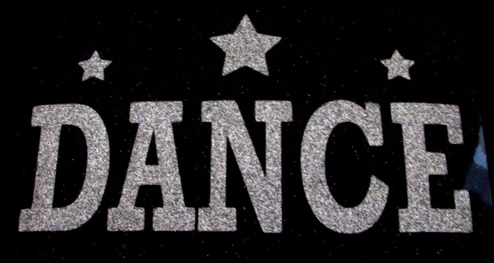 Dance #1 Glitter Iron On