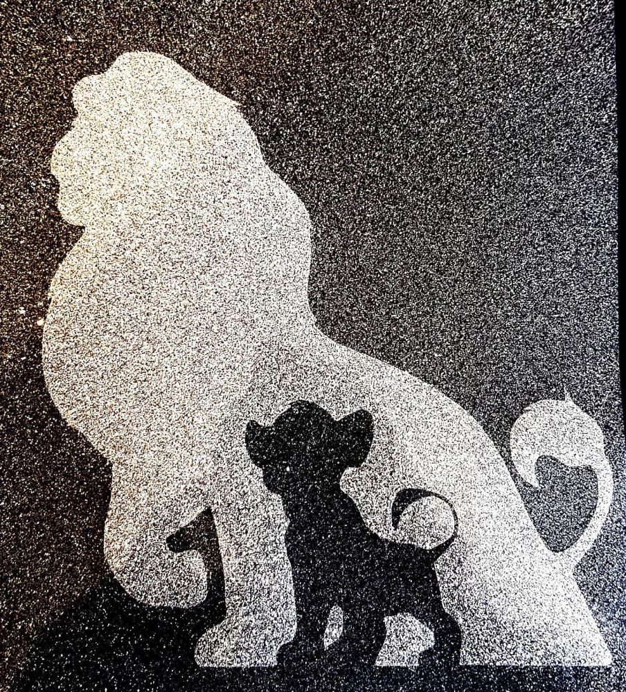 Lion King Glitter Iron On