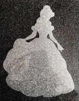 Disney Princess #1 Glitter Iron On