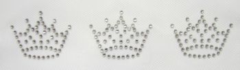 3 Small Crowns - Clear