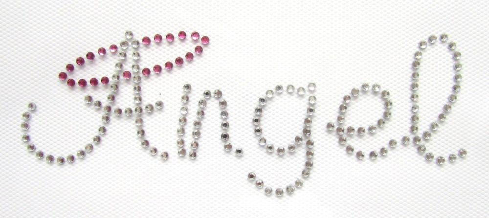 Angel - Clear & Baby Pink