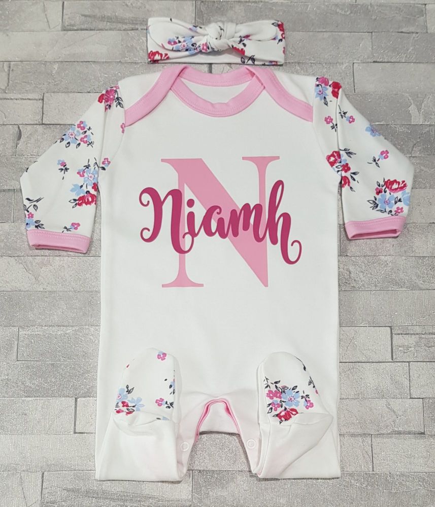 Initial sleepsuit discount