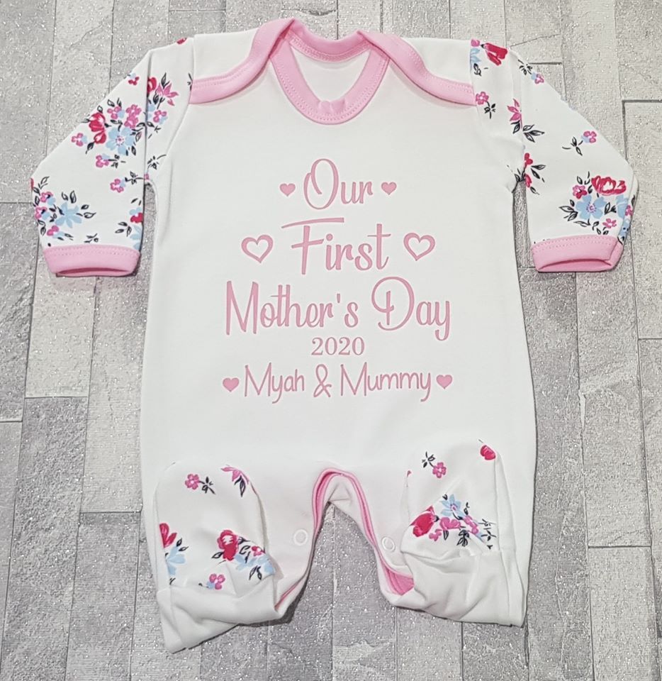 Mothers clearance day sleepsuit