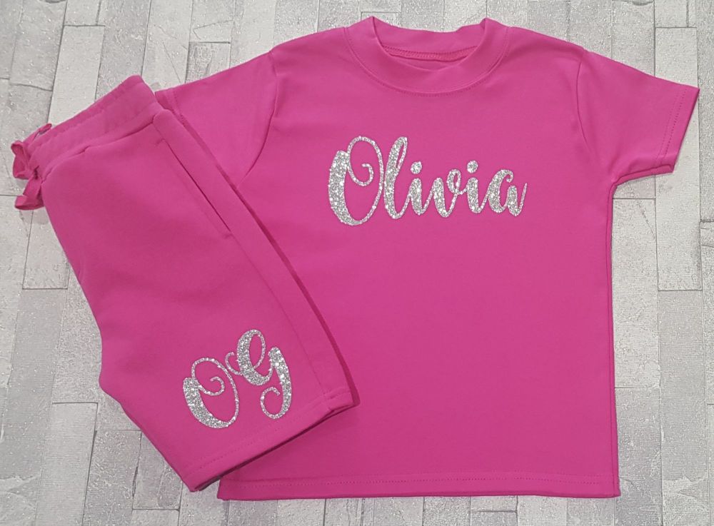 Personalised baby shorts and shirt 2025