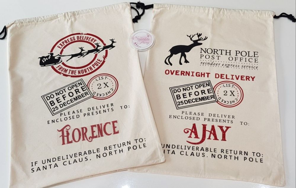 LARGE PERSONALISED CHRISTMAS SACK