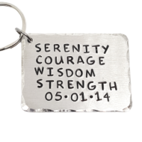 SERENITY, COURAGE, WISDOM, STRENGTH