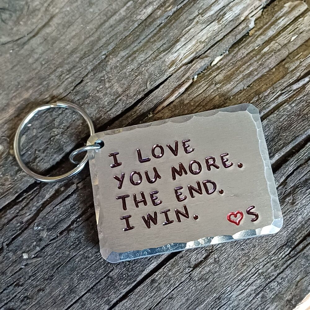 I love you keyring for him online