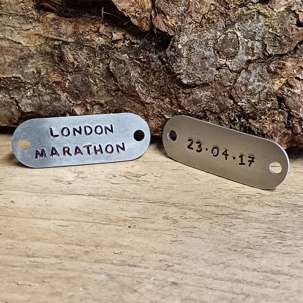 PERSONALISED TRAINER TAGS (pair)