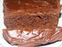 Fudgey Chocolate Loaf Cake