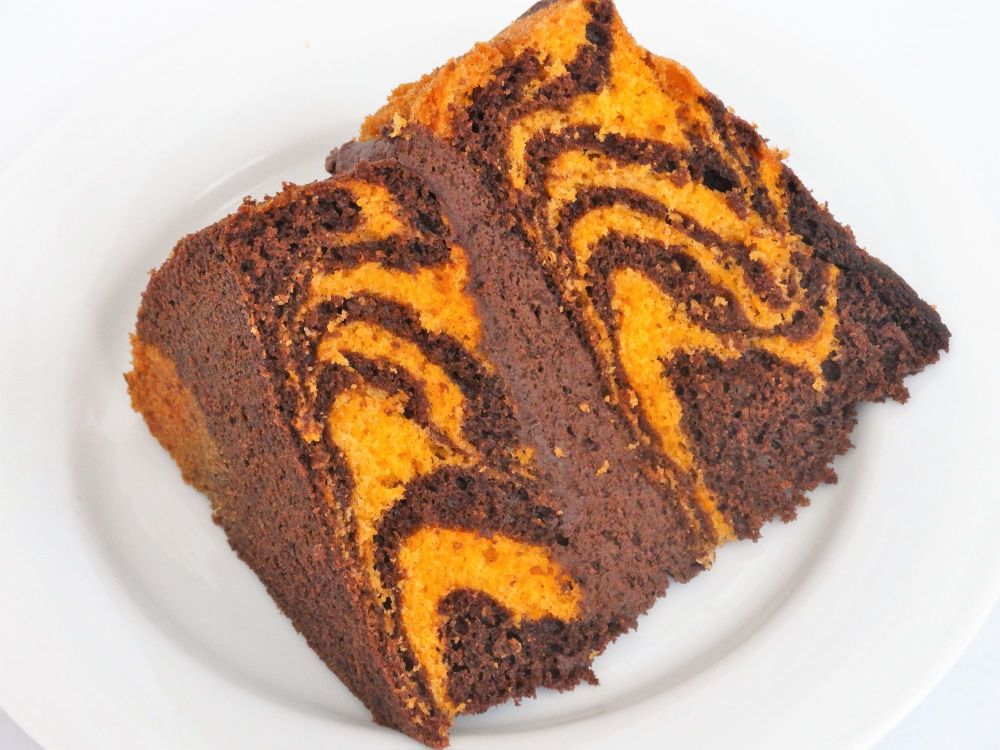 Chocolate Orange Cake Tiger Cake