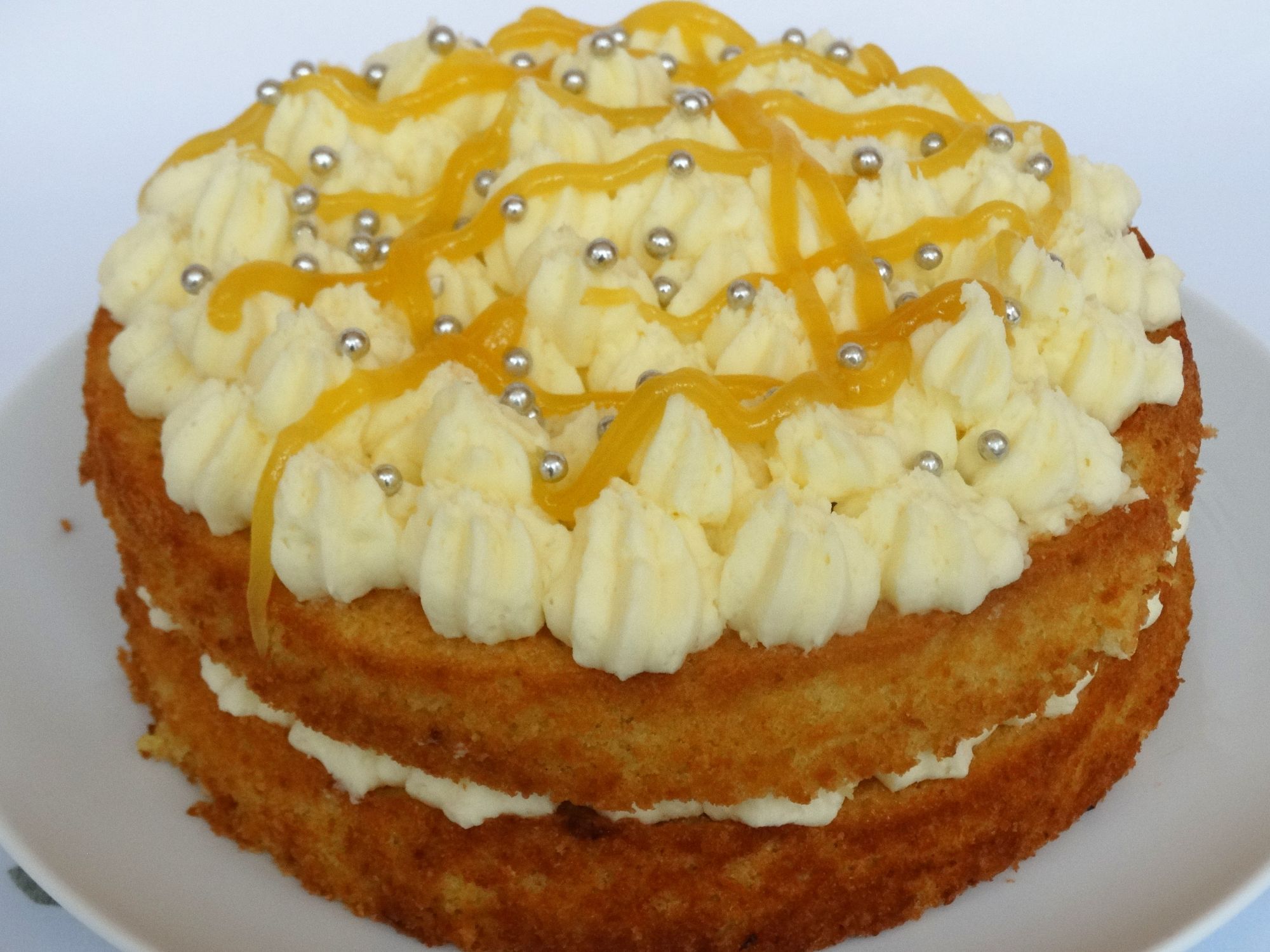 Triple Lemon Layer Cake