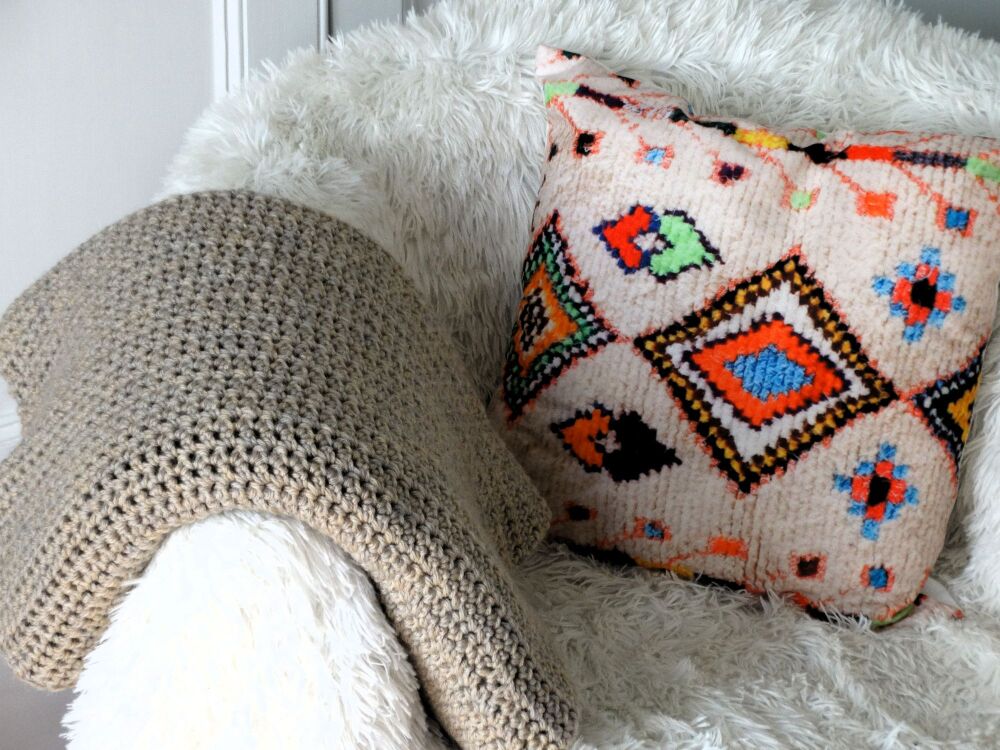 Large Chunky Oatmeal Throw