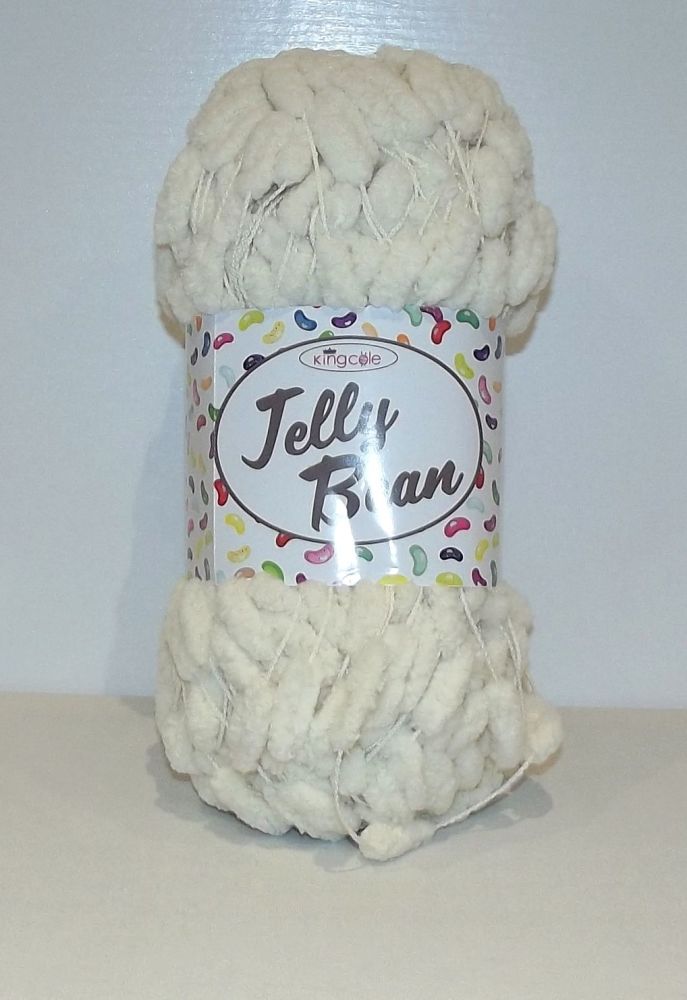 King Cole Jelly Bean Yarn Knitting Crochet Crafts 200g Ball Vanilla Cream #4406