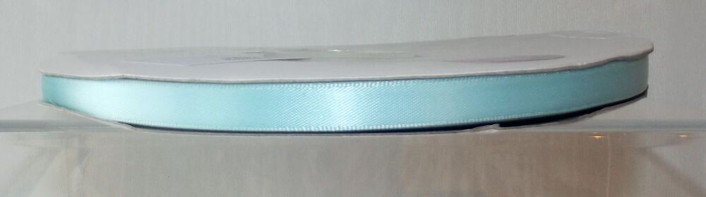 Double Sided Satin Ribbon 6/10/20mm Widths Sold per metre Turquoise