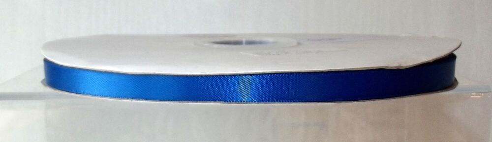 Double Sided Satin Ribbon 6/10/20mm Widths Sold per metre Royal Blue