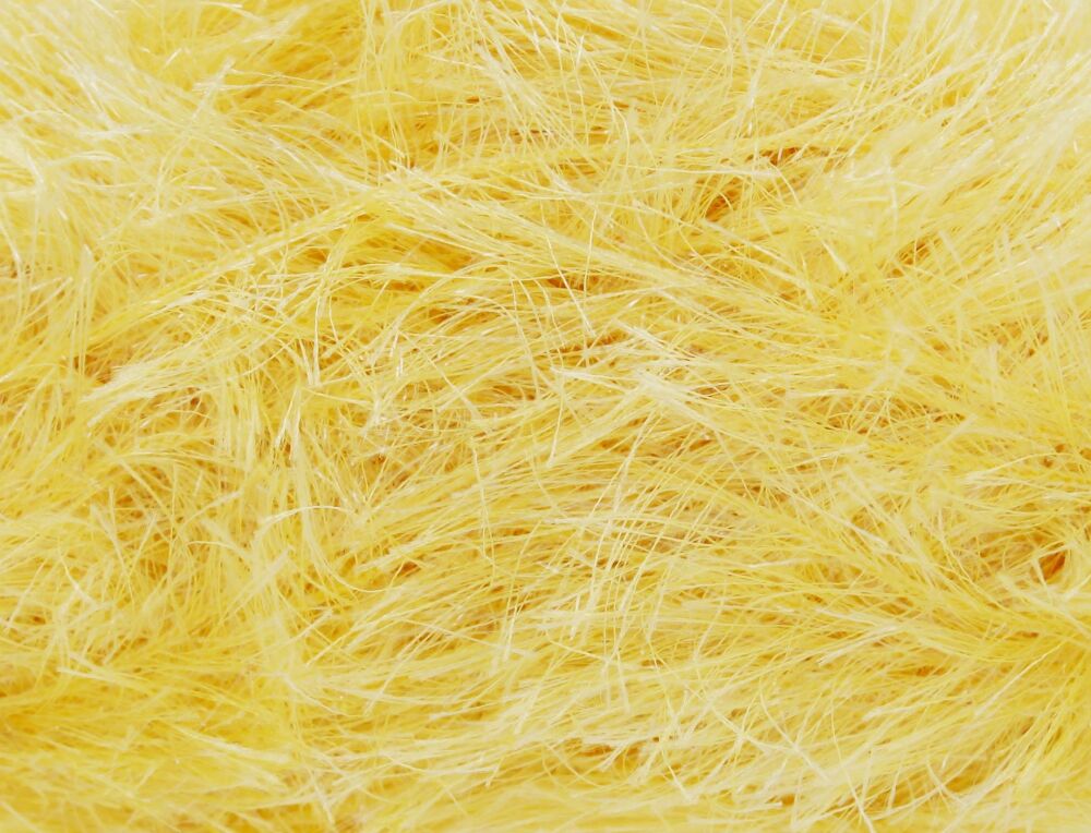 King Cole Tinsel Yarn Knitting Crochet Crafts 100g Ball - Easter Yellow #3064