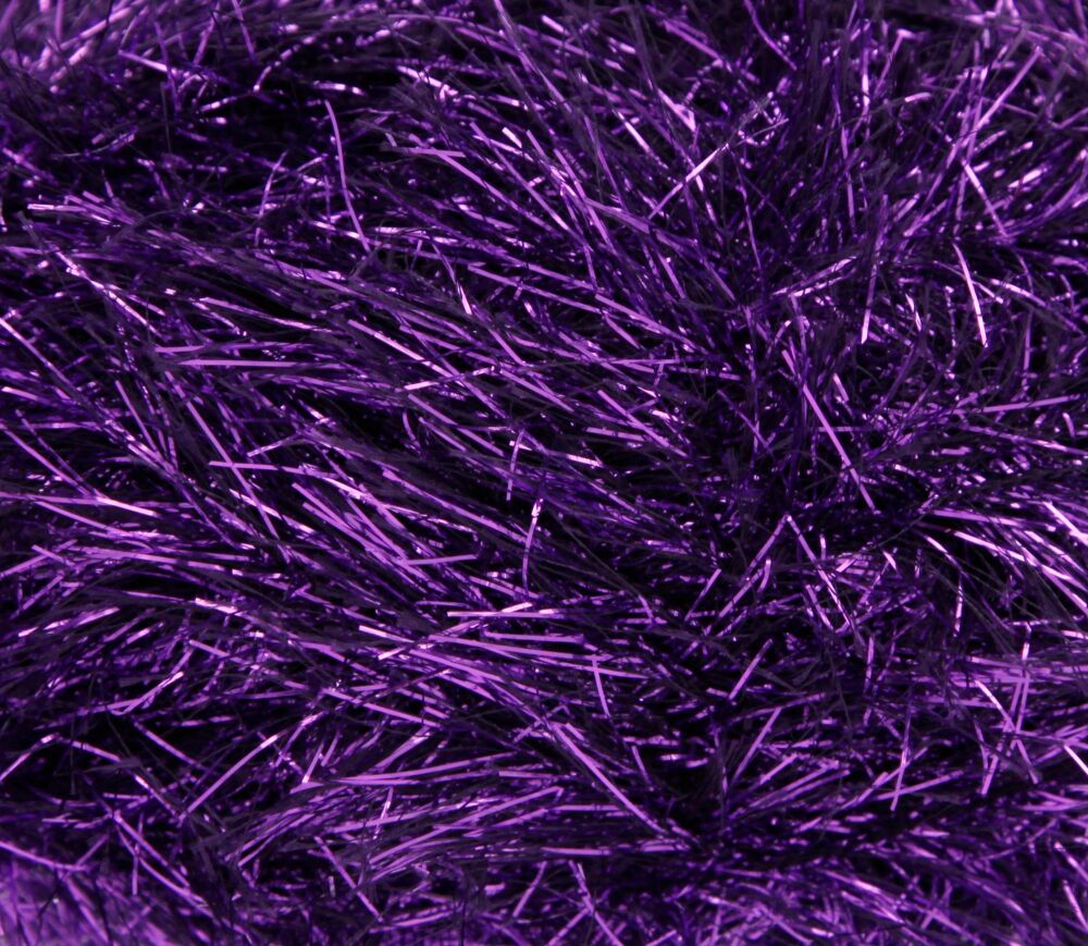 King Cole Tinsel Yarn Knitting Crochet Crafts 100g Ball - Purple #218