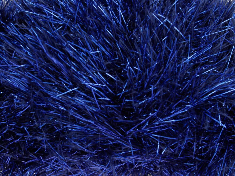 King Cole Tinsel Yarn Knitting Crochet Crafts 100g Ball - Sapphire #3302