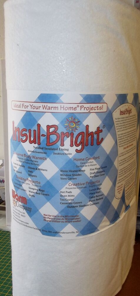 Insul-Bright Wadding The Warm Company 50.8cm (22") Wide Sold per Half Metre