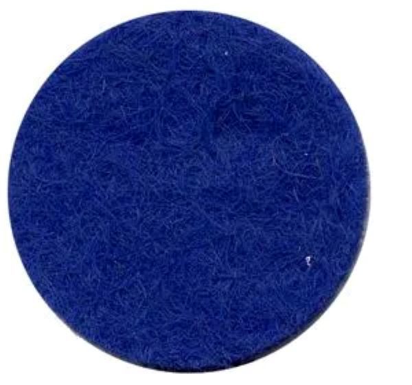 Felt Sheets 30cm (12") Squares Self Adhesive 70% Wool/30% Viscose Royal Blue #68