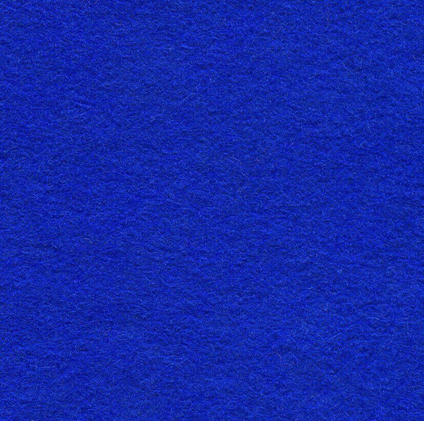 Felt Sheets 30cm (12") Squares Self Adhesive 70% Wool/30% Viscose Royal Blue #68