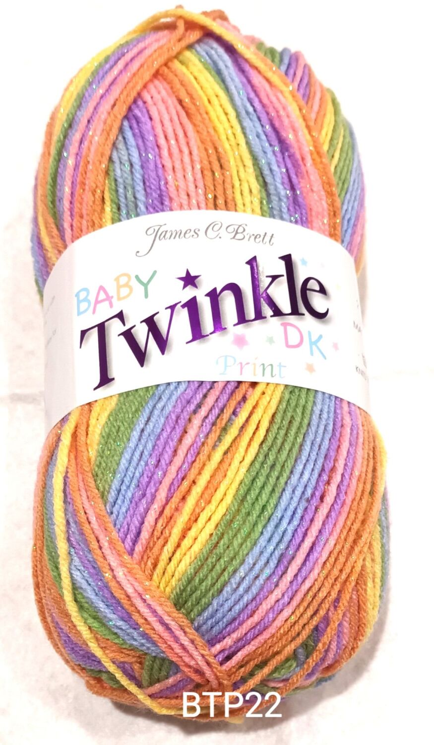 Baby Twinkle Double Knitting Yarn 100g Brights BTP22