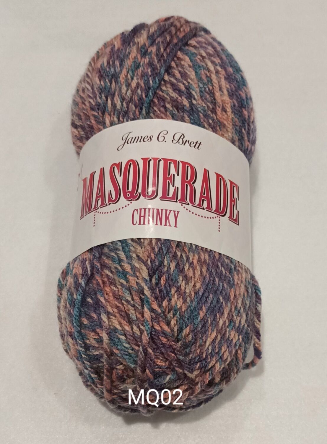 James C Brett Masquerade Chunky Yarn 100g MQ02