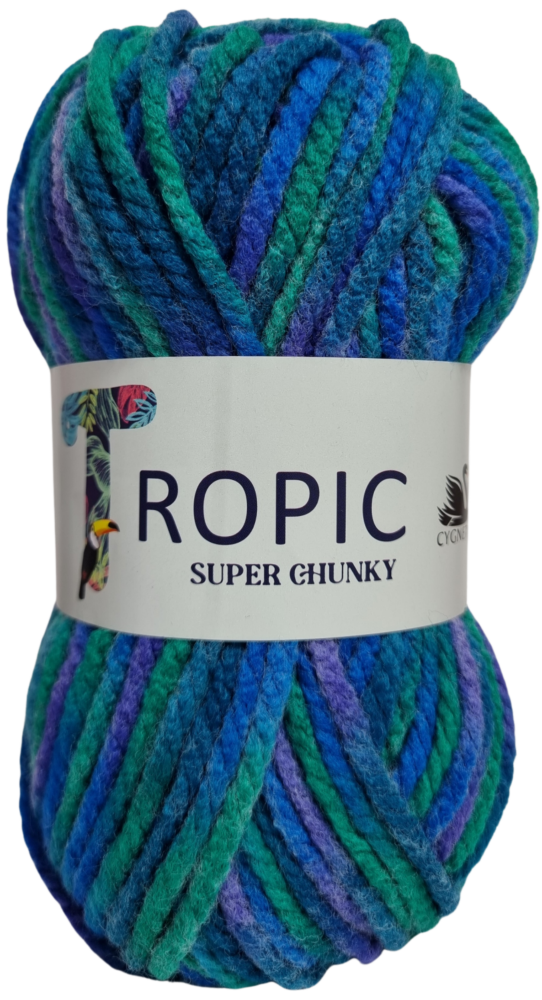 Tropics Super Chunky Yarn 100g Toucan 102 Knitting Crochet Crafts