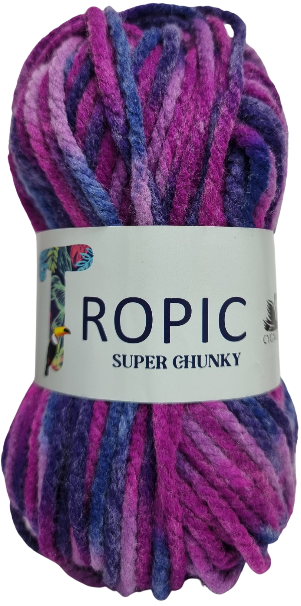 Tropic Super Chunky Yarn Nightjar 405 Knitting Crochet Crafts