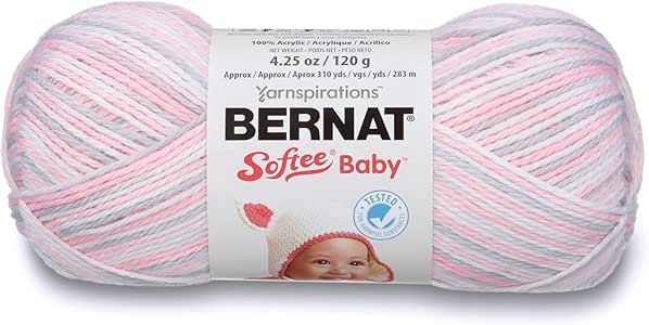 Bernat Softee Baby Yarn DK 120g Pink Flannel 31412