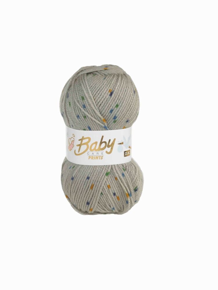 Baby Spot 100g Double Knitting Yarn Crochet Crafts Grey 654