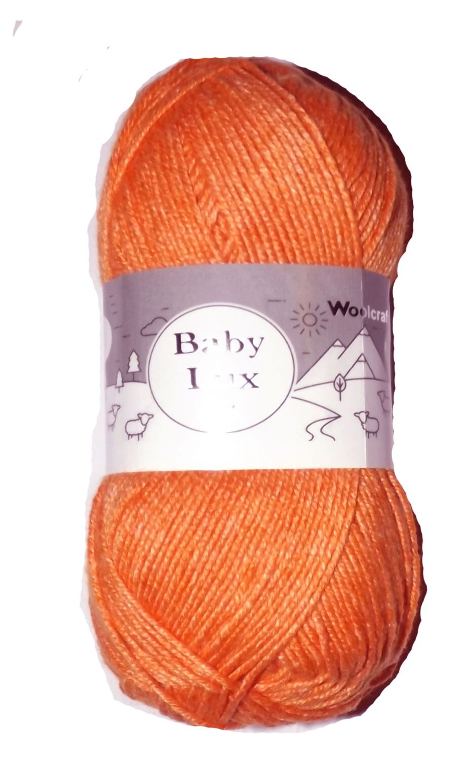 Baby Lux 100g Double Knitting Yarn Crochet Crafts Terracotta 70254