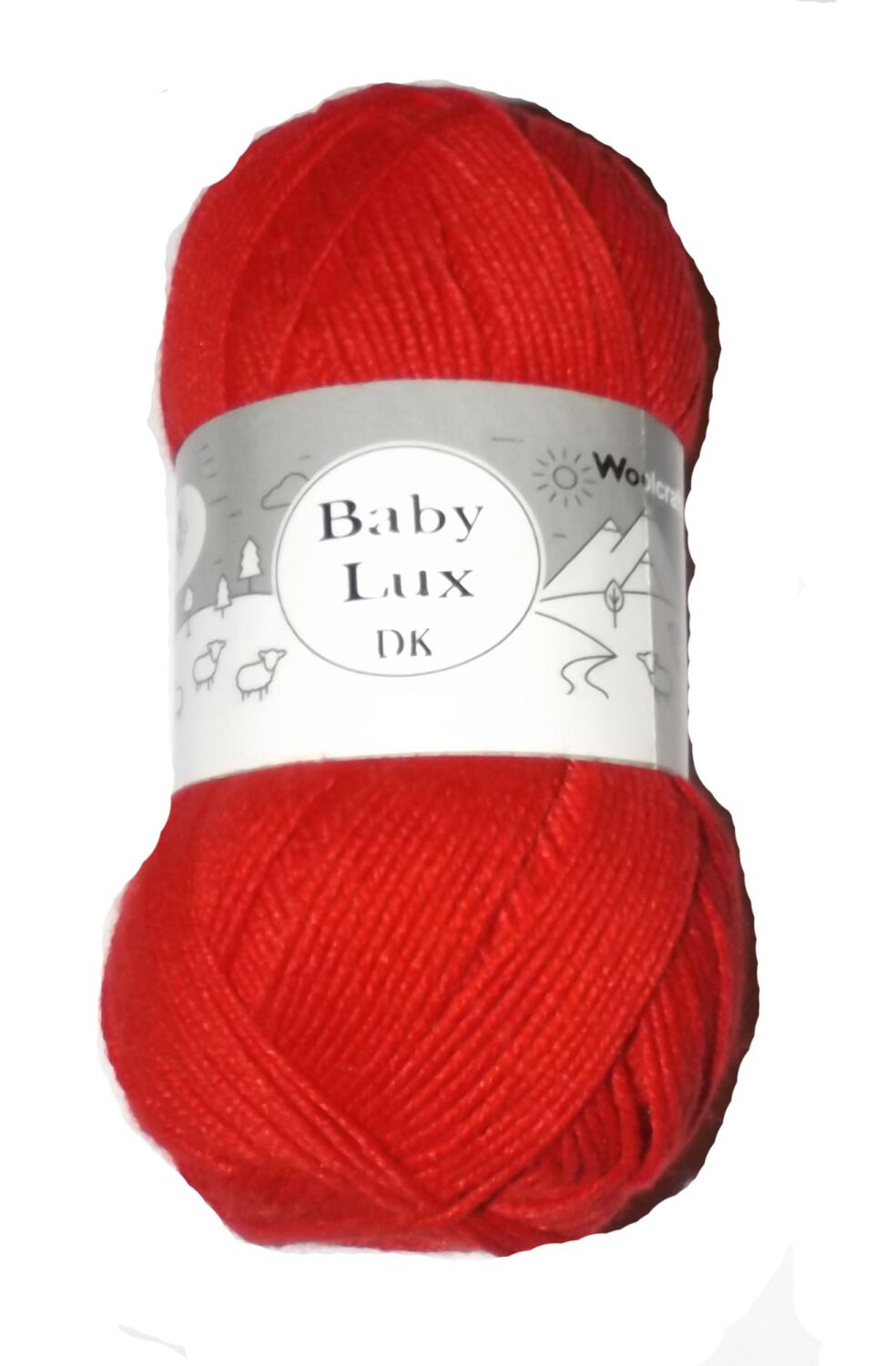 Baby Lux 100g Double Knitting Yarn Crochet Crafts Red 70367