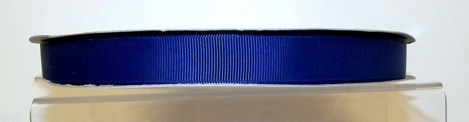 Grosgrain Ribbon Plain Colours 9/19/38mm Wide Navy