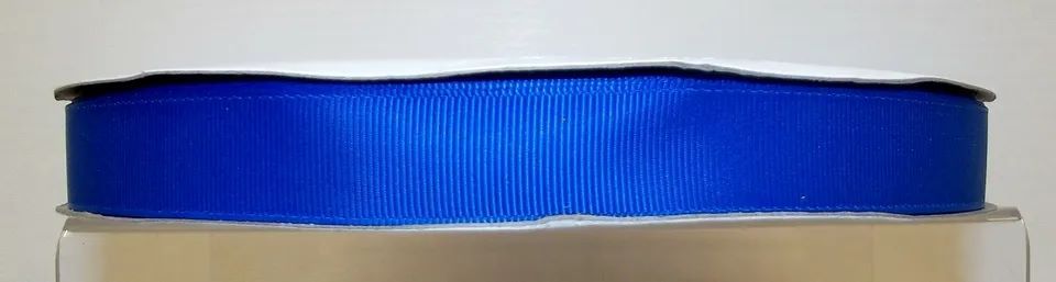 Grosgrain Ribbon Plain Colours 9/19/38mm Wide Royal