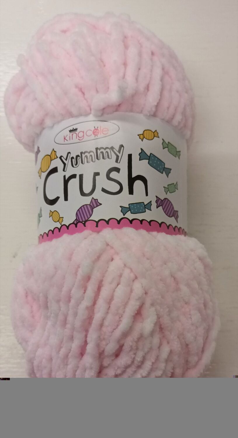 King Cole Yummy Crush 100g Super Chunky Knitting Crochet Crafts Bonbon 4588
