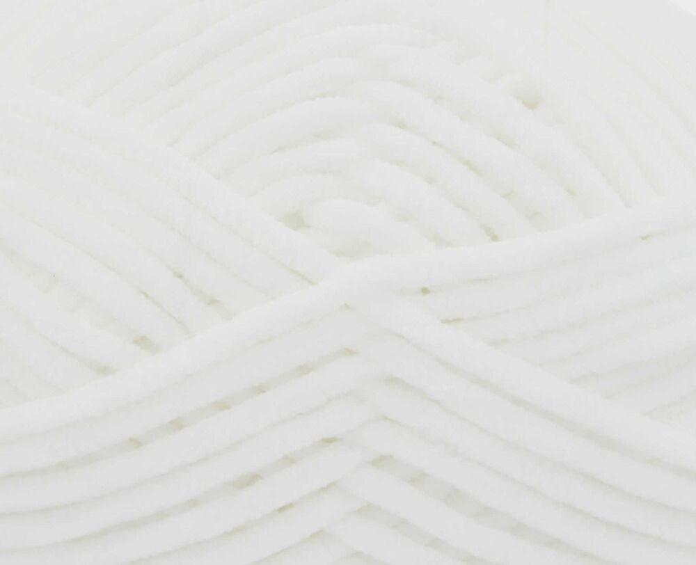 King Cole Yummy Yarn 100g Knitting Crochet Crafts White 2209