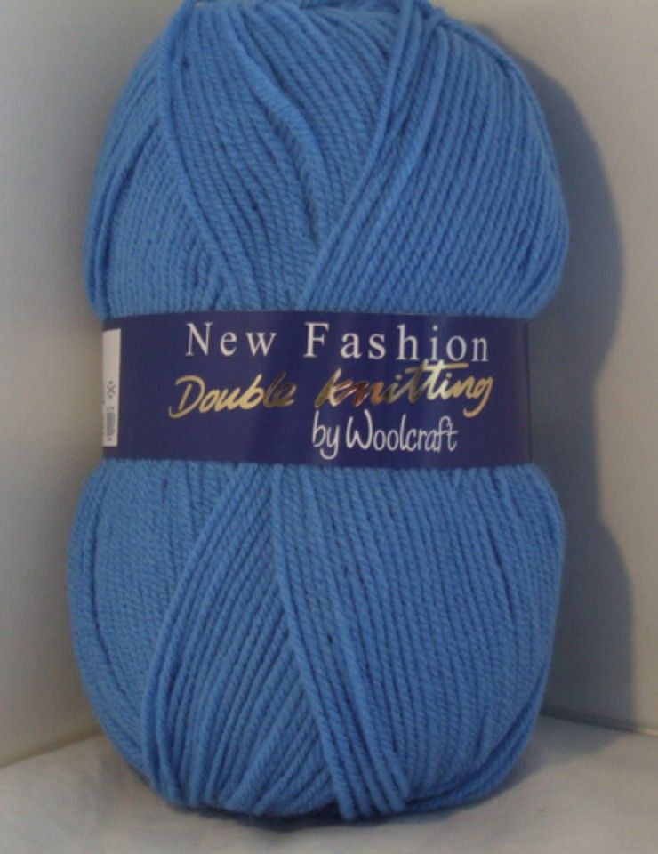 New Fashion Double Knit 100g Knitting Crochet Crafts Saxe Blue 240