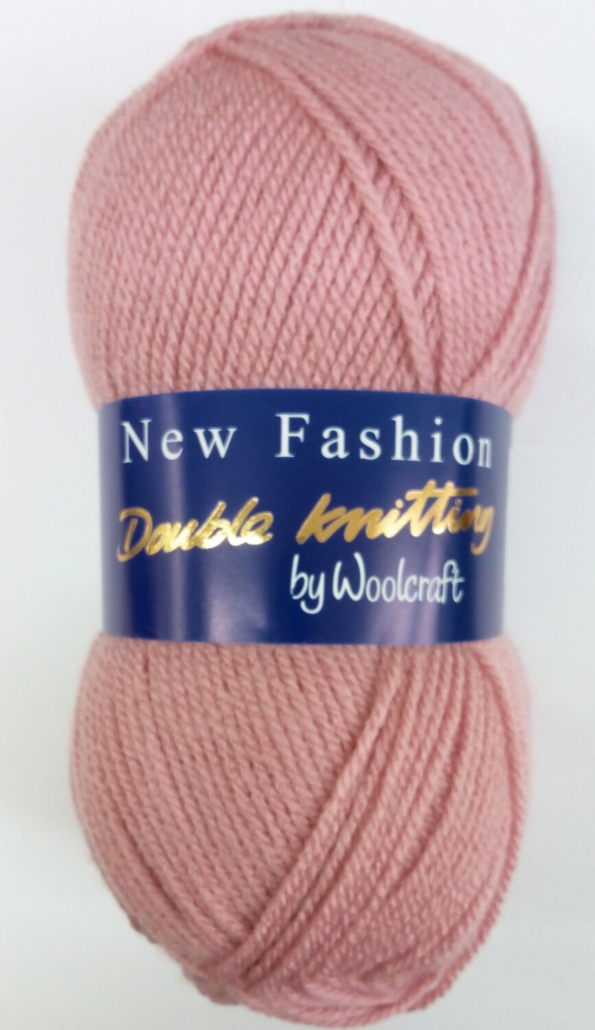 New Fashion Double Knit 100g Knitting Crochet Crafts Dusky Pink 202