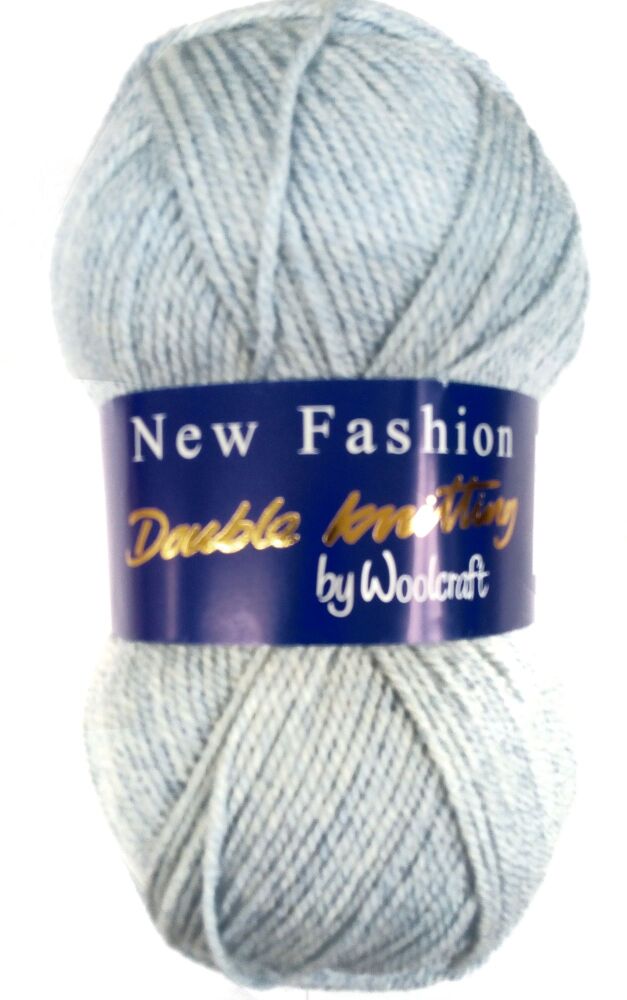 New Fashion Double Knit 100g Knitting Crochet Crafts Dusky Blue 204