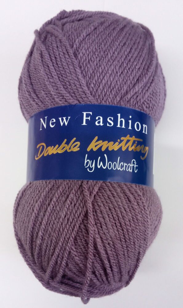 Woolcraft New Fashion Double Knit 100g Knitting Crochet Crafts Grape 200