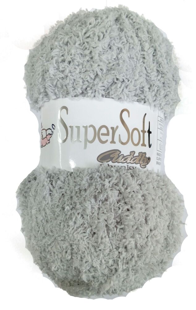Supersoft Cuddly Chunky Yarn 100g Knitting Crochet Crafts Dove 04