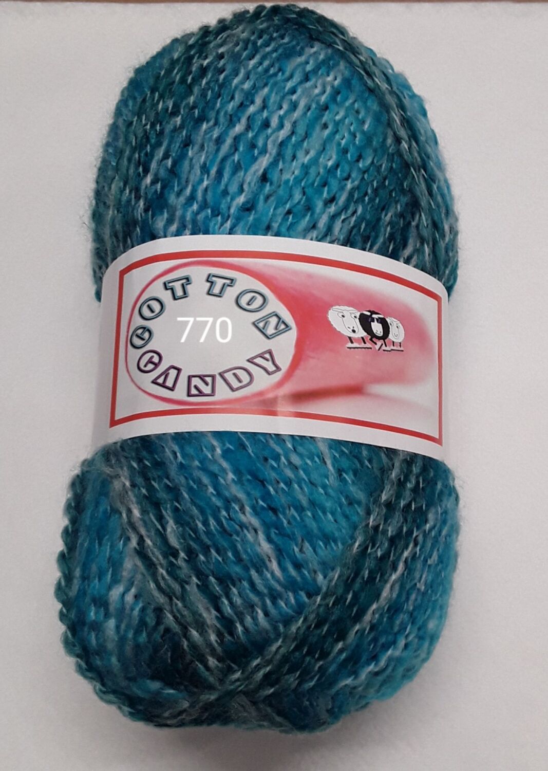 REDUCED TO CLEAR Cotton Candy Lightweight Chunky Yarn 100g 770