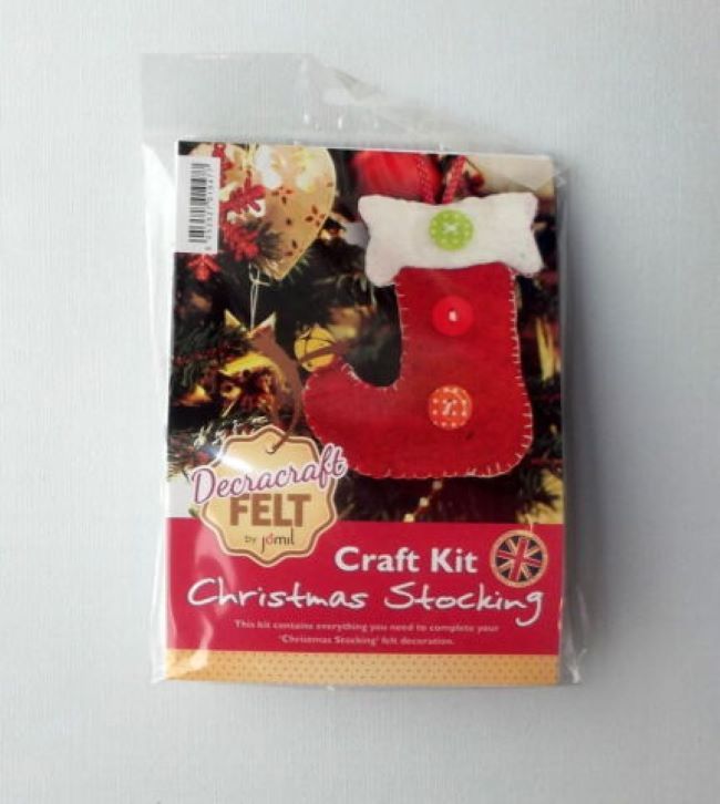 Felt Craft Kits Christmas Decoration Stocking