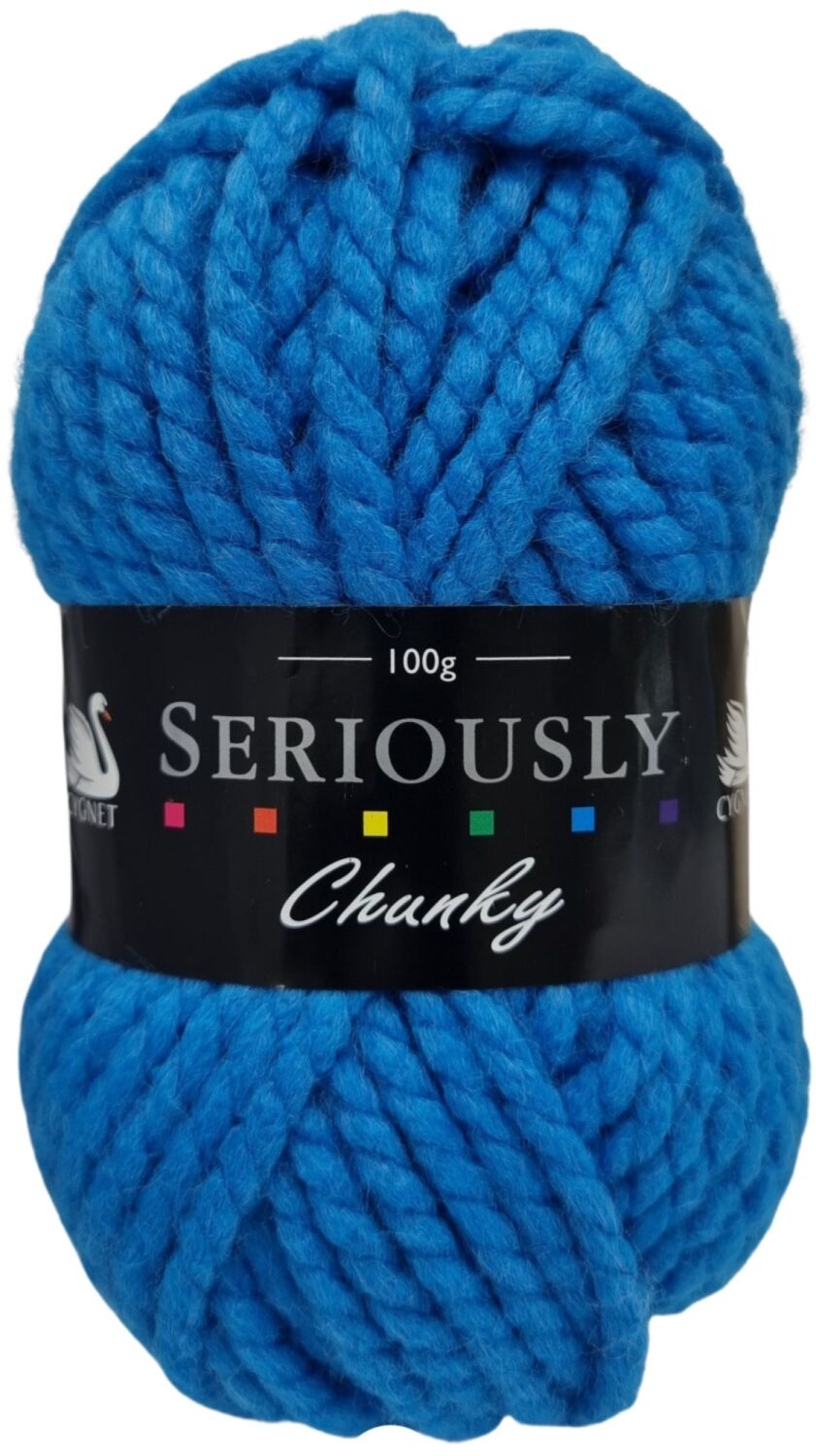 Seriously Chunky Yarn 100g Turquoise 552 Knitting Crochet Crafts