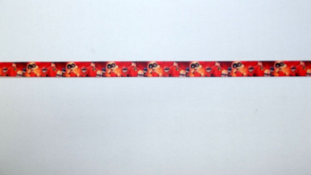 Incredibles Grosgrain Ribbon 10/16/22mm Widths - Sold per metre