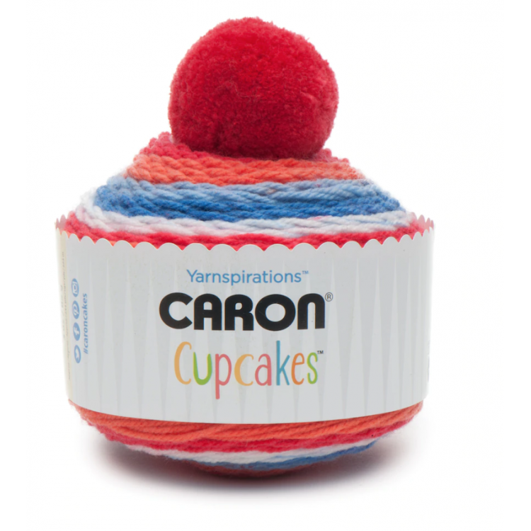 Caron Cupcake 85g yarn Cherry on Top 16005