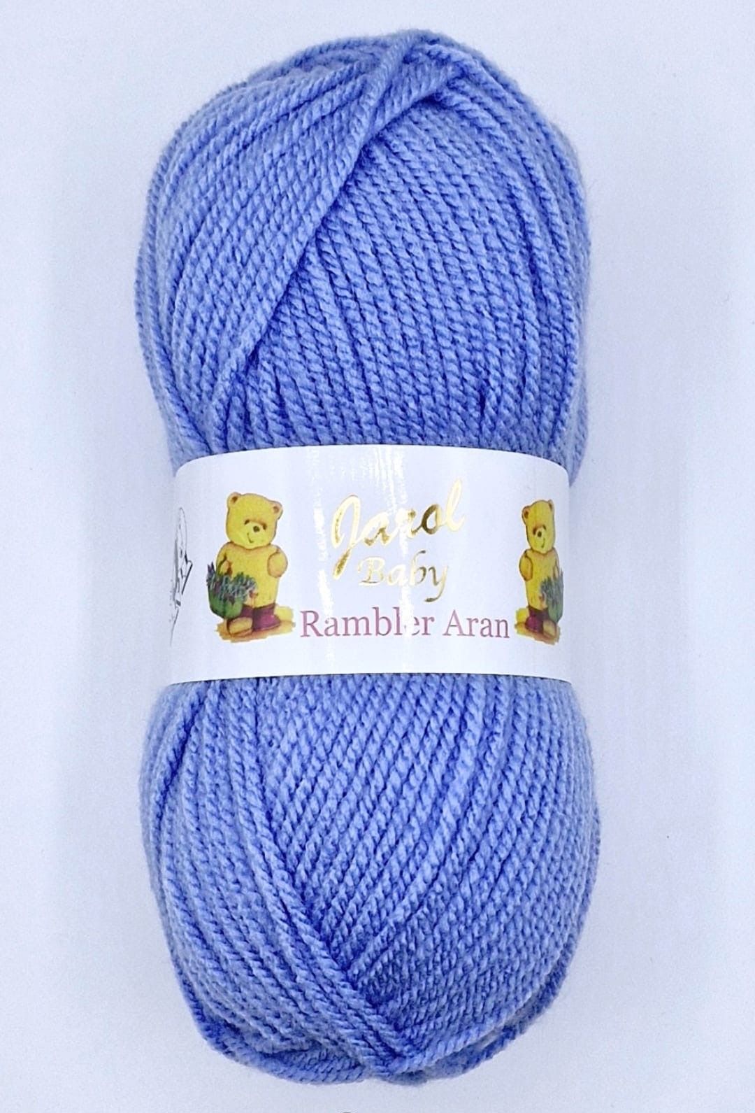 Woolcraft Jarol Rambler Baby Aran 100g Knitting Crochet Crafts Cornflower 4